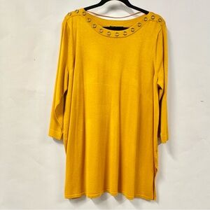 Cable & Gauge tunic sweater